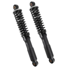 AMORTISSEUR CYCLO PEUGEOT 103 / MBK 51 NOIR (ENTRAXE 320 mm) (PAIRE)  -SELECTION P2R-