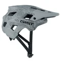 CASQUE VELO ADULTE GIST VTT SCRUB GRIS IN-MOLD TAILLE 52-56 REGLAGE MOLETTE FERMETURE BOUCLE MAGNETIQUE