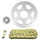 CHAIN AND SPROCKET KIT FOR YAMAHA 125 TW 2002>2006  428  14x51  (REAR SPROCKET Ø 62/80/8.5)  (OEM SPECIFICATIONS)  -AFAM-