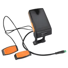 COMPTEUR / DISPLAY VAE BAFANG DP C263 CANBUS POUR MOTEUR CENTRALE M810 NOIR AVEC BLUETOOTH (SUPPORT 31,8 mm, LONGUEUR CABLE 350 mm)