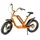 DRAISIENNE ELECTRIQUE RMS E-DRAIS MAX ORANGE RAL 2008 MOTEUR 350 W HOMOLOGUE NF EN 14764 (GARDE-BOUE EN OPTION) (DIM 1,65x0,83x1,18m)  -MADE IN FRANCE-