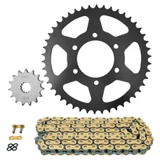 KIT CHAINE ADAPTABLE KAWASAKI 650 NINJA EX ABS 2017>2020  520  15x46  (DIAM COURONNE 80/104/10.5)  (DEMULTIPLICATION ORIGINE)  -AFAM-
