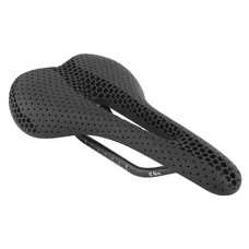 SELLE 3D CARBONE T807 NOIR OUVERTE 265x143 RAIL CARBONE BRILLANT POIDS 160g (POIDS MAX 130kgs) -NEWTON