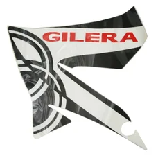 AUTOCOLLANT/STICKER/DECOR AILE AVANT GAUCHE ORIGINE PIAGGIO 50 GILERA SMT/RCR 2013> BLANCHE  -2H000014-