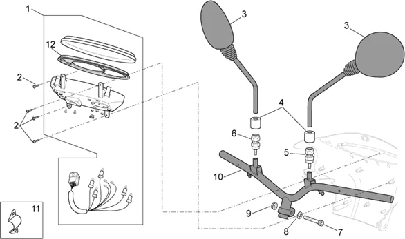Guidon-tableau de bord