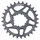 PLATEAU VTT DIRECT MOUNT POUR SRAM X01-XX1 STRONGLIGHT MONO ALU NOIR 28DTS - EPAISSEUR 3mm 12V.