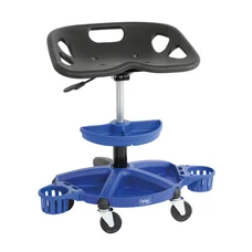 CYCLUS WORKSHOP STOOL - CREEPER 2.0 CYCLUS - With storage tray on the seat base -MADE IN EEC-