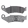 PLAQUETTE DE FREIN NISSIN POUR GAS GAS 300 EC 2000>2010 AV / HONDA 125 CRF F 2014>2020 ,450 CRF X 2005> AV / SUZUKI 450 RMX 2010>2017 AV / YAMAHA 250 WR F 2001>2016 AV (2P-215GS) (SEMI METAL)