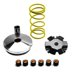 VARIATEUR SCOOT REPLAY RACING POUR MBK 50 BOOSTER, STUNT, NITRO, OVETTO/YAMAHA 50 BWS, AEROX, NEOS, SLIDER (AVEC RESSORT) (16x13)