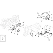 Pignon allum. - démarreur