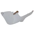 LOWER SPOILER FOR SCOOT MBK 50 NITRO 1997>2012/YAMAHA 50 AEROX 1997>2012 -GLOSS WHITE-- SELECTION P2R