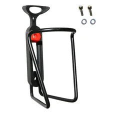 BOTTLE CAGE- P2R ALUMINIUM/RESIN BLACK