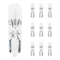 LIGHT BULB 12V  1,2W STANDART W1,2W FOOT W2x4,6D WEDGE CLEAR (DASHBOARD LIGHT) (SOLD PER 10)  -OSRAM-