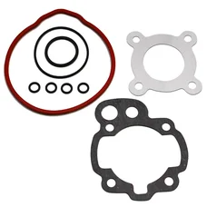 JOINT HAUT MOTEUR 50 A BOITE ADAPTABLE MINARELLI 50 AM6 1995>1999/MBK 50 X-POWER, X-LIMIT/YAMAHA 50 TZR, DTR/PEUGEOT 50 XPS/RIEJU 50 RS1/BETA 50 RR/APRILIA 50 RS, RX (+JOINT ALU) (POCHETTE)  -ARTEIN-