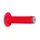 REVETEMENT POIGNEE PROGRIP MOTO OFF ROAD 802 DOUBLE DENSITE SOFT TOUCH GRIS/ROUGE CLOSED END 118mm (CROSS/MX) (PAIRE)