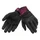 GLOVES " Summer" TUCANO MIKY LADY BLACK/FUCHSIA GRAPHIC -Euro 8,5 (L)  (APPROVED EN 13594:2015-CE) (SCREEN TOUCH FUNCTION)
