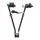 PORTE VELO D'ATTELAGE SUSPENDU JUPITER POUR 2 VELOS AVEC EMPLACEMENT (LIVRE AVEC ANTIVOL) (FIXATION RAPIDE SUR BOULE) - HOMOLOGUE-