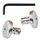 BAR ENDS VICMA - FLUSH FIT - SILVER (Ø 14mm) (PAIR)
