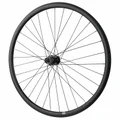 ROUE VTC / VAE 700 x 23C VELOX DOUBLE PAROI ARRIERE CASSETTE 11/10/9V MOYEU SHIMANO TC 500 CENTER LOCK TUBELESS READY AXE TRAVERSANT 12/142 NOIR -MAX LOAD 180kgs