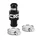 ADAPTATEUR/RACCORD DE DURITE DE REFROIDISSEMENT AVEC EMPLACEMENT POUR SONDE DE TEMPERATURE VOCA T-LINK 16mm 1/8" NOIR
