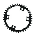 CHAINRING FOR ROAD BIKE- 38T.  Ø 110 - 4 ARMS "INNER" TYPE ULTEGRA 6800 -  BLACK -ALUMINIUM- 7075 STRONGLIGHT 11 Speed