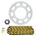 CHAIN AND SPROCKET KIT FOR PEUGEOT 50 XPS TRACK 2003>2006  420  11x52 (BORE Ø 108mm) (OEM SPECIFICATION)  -AFAM-