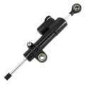 AMORTISSEUR DE DIRECTION MOTO POUR YAMAHA 700 MT-07 ALU ANODISE NOIR -AVOC