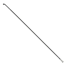 RAYON INOX NOIR PLAT (2,2 x 0,09mm) TETE COUDEE 2mm L 280mm SAPIM CX-RAY AVEC ECROUS (VENDU A L'UNITE)