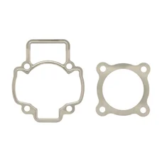GASKET SET FOR CYLINDER KIT FOR SCOOT TOP PERF CAST IRON FOR PIAGGIO 50 ZIP 2STROKE TYPHOON, LIBERTY 2STROKE/GILERA 50 STALKER, ICE/APRILIA 50 SR AIR 2012> (ORIGINAL HEAD MOUNTING) -