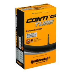 INNER TUBE FOR BICYCLE 20 x 1 1/8-1 1/4 CONTINENTAL - PRESTA VALVE (28-406 to 32-451)