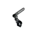 SYSTEME/COLLIER ET PATTE DE FIXATION POT D'ECHAPPEMENT KRM PRO RIDE MULTIFIX ALU CNC NOIR (COMPLET)
