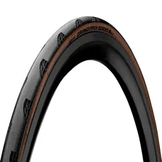 TYRE FOR ROAD BIKE 700 X 30 CONTINENTAL GRAND PRIX 5000S TUBELESS BLACK/BROWN SIDEWALL 375G 330TPI -Foldable-(30-622)