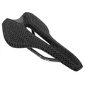 SELLE 3D CARBONE T803 NOIR OUVERTE 245x143 RAIL CARBONE POIDS 170g (POIDS MAX 130kgs)  -NEWTON-