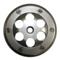 CLOCHE D'EMBRAYAGE SCOOT ADAPTABLE SCOOT 50 CHINOIS 50 2T/CPI 50 ARAGON, HUSSAR, OLIVER, POPCORN/KEEWAY 50 F ACT, FOCUS, HURRICANE, MATRIX (DIAM 112 mm)  -P2R-