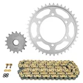 KIT CHAINE ADAPTABLE TRIUMPH 900 T100 BONNEVILLE 2017>2020  520  17x41  (DEMULTIPLICATION ORIGINE)  -AFAM-