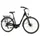 VELO MUSCULAIRE CITY BIKE 28 LEADER FOX REGION 2025 FEMME NOIR 7V CADRE ALU 19 POUCES (TAILLE ADULTE 175 à 183 cm)