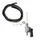 FUEL TANK TAP FOR MOPED PEUGEOT 103 SP-MVL WITH BLACK HOSE+CLAMPS -SELECTION P2R-