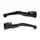 LEVIER DE FREIN/EMBRAYAGE MOTO OFF ROAD INCASSABLE APT BETA 125 RR 2018>, 250 RR 2015>, 350 RR 2024>, 480 RR 2015> NOIR (PAIRE)  -POLISPORT-
