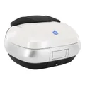 TOP CASE 50L (VENDU SANS LE SUPPORT 1B006840) ORIGINE PIAGGIO 300-350-400-500 MP3 2016> BLANC 505/A  -CM308122-