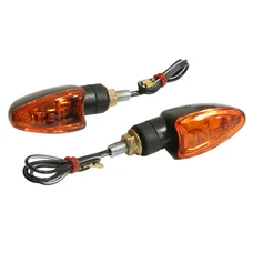 CLIGNOTANT 50 A BOITE ADAPTABLE BETA 50 RR 2008> ORANGE/NOIR ARRIERE (756896) (HOMOLOGUE CE) (PAIRE)  -SELECTION P2R-