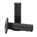 REVETEMENT POIGNEE PROGRIP MOTO OFF ROAD 801 DOUBLE DENSITE CARBON GEL BASE NOIR/CARBONE CLOSED END 115mm (CROSS/MX) (PAIRE)