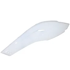 REAR SIDE COVER (LOWER) FOR MAXISCOOTER YAMAHA 500 TMAX 2008>2011 -GLOSS WHITE- LEFT  -SELECTION P2R-