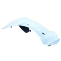 GARDE BOUE AR SCOOT ADAPTABLE PEUGEOT 50 LUDIX 14 POUCES BLANC BRILLANT