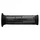 REVETEMENT POIGNEE DOMINO MOTO ON ROAD A350 GRIS ANTHRACITE/NOIR OPEN END 120mm (PAIRE)