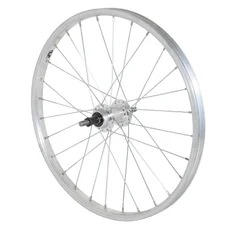 WHEEL FOR MTB- 20" REAR - FULL ALUMINIUM - SOLID SPINDLE- FREEWHEEL 6/7 Speed ( WITH NUTS 10X100)