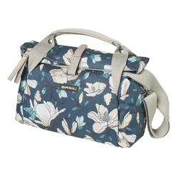 SAC A MAIN VELO BASIL MAGNOLIA TEAL BLEU WATERPROOF 7L LIVRE SANS FIXATION CLIP COMPATIBLE FIXATION VAE/E-BIKE BASIL ET KLICKFIX  (34x14x23cm)