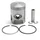 PISTON FOR SCOOT POLINI CAST IRON  FOR  MBK 50 BOOSTER, NITRO, OVETTO 2STROKE, STUNT/YAMAHA 50 BWS, AEROX, NEOS 2STROKE, SLIDER/APRILIA 50 SR/MALAGUTI 50 F10 (204.0720)