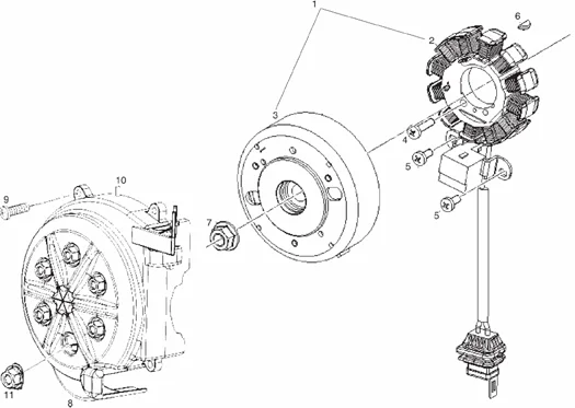 Volant magnétique
