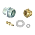 RACCORD DE DURITE DE REFROIDISSEMENT DE CULASSE 50 A BOITE AIRSAL POUR DERBI 50 SENDA 2006>, GPR 2006>/GILERA 50 SMT 2006>, RCR 2006> (MOTEUR PIAGGIO EURO 3, 4)