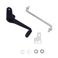 PEDALE LANCEUR/CIRETTE CYCLO POUR MBK 51 A KICK ACIER NOIR  -SELECTION P2R-